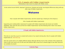 Tablet Screenshot of hi2u.org.uk